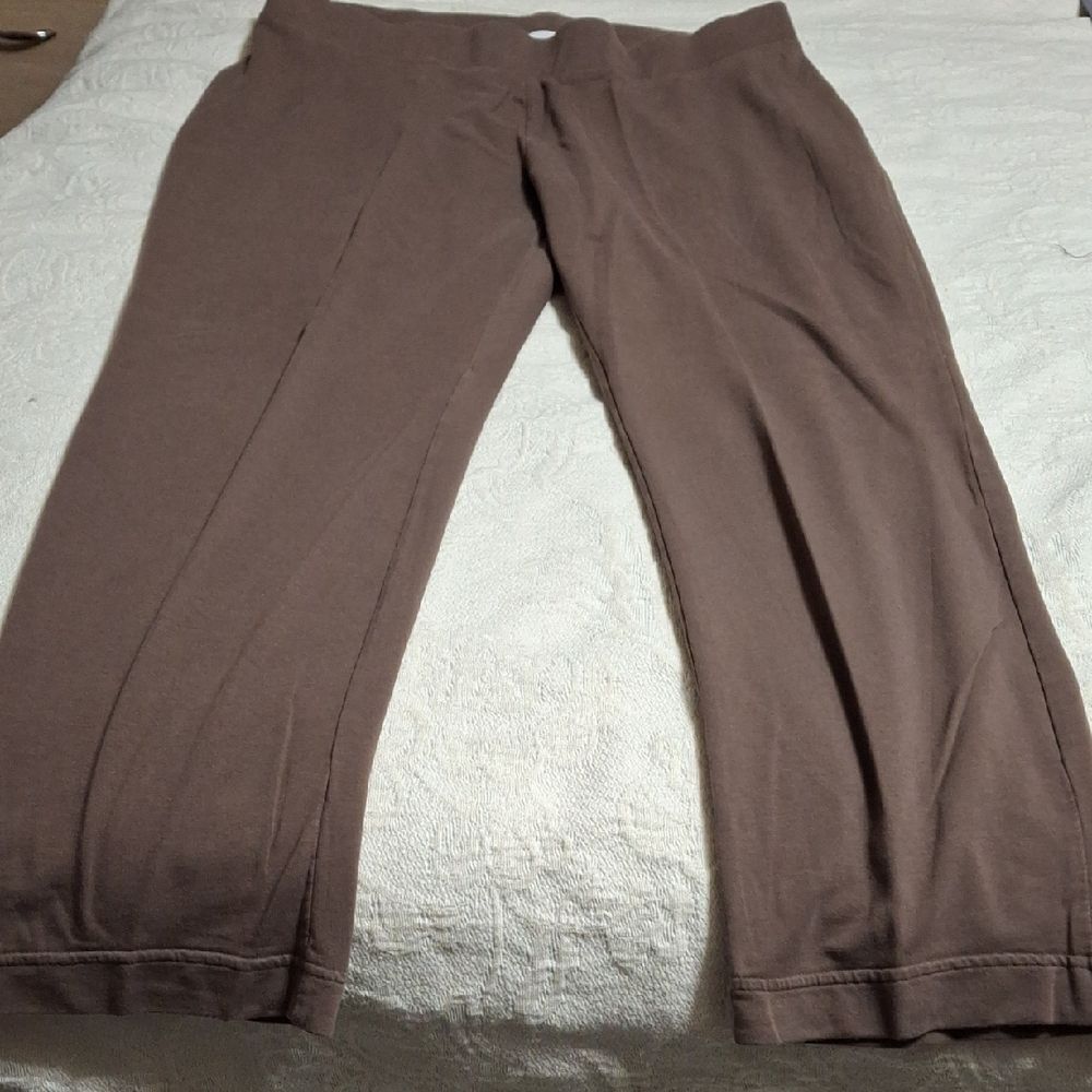 J. Jill Women's Wide Leg Brown Pants (Can263)